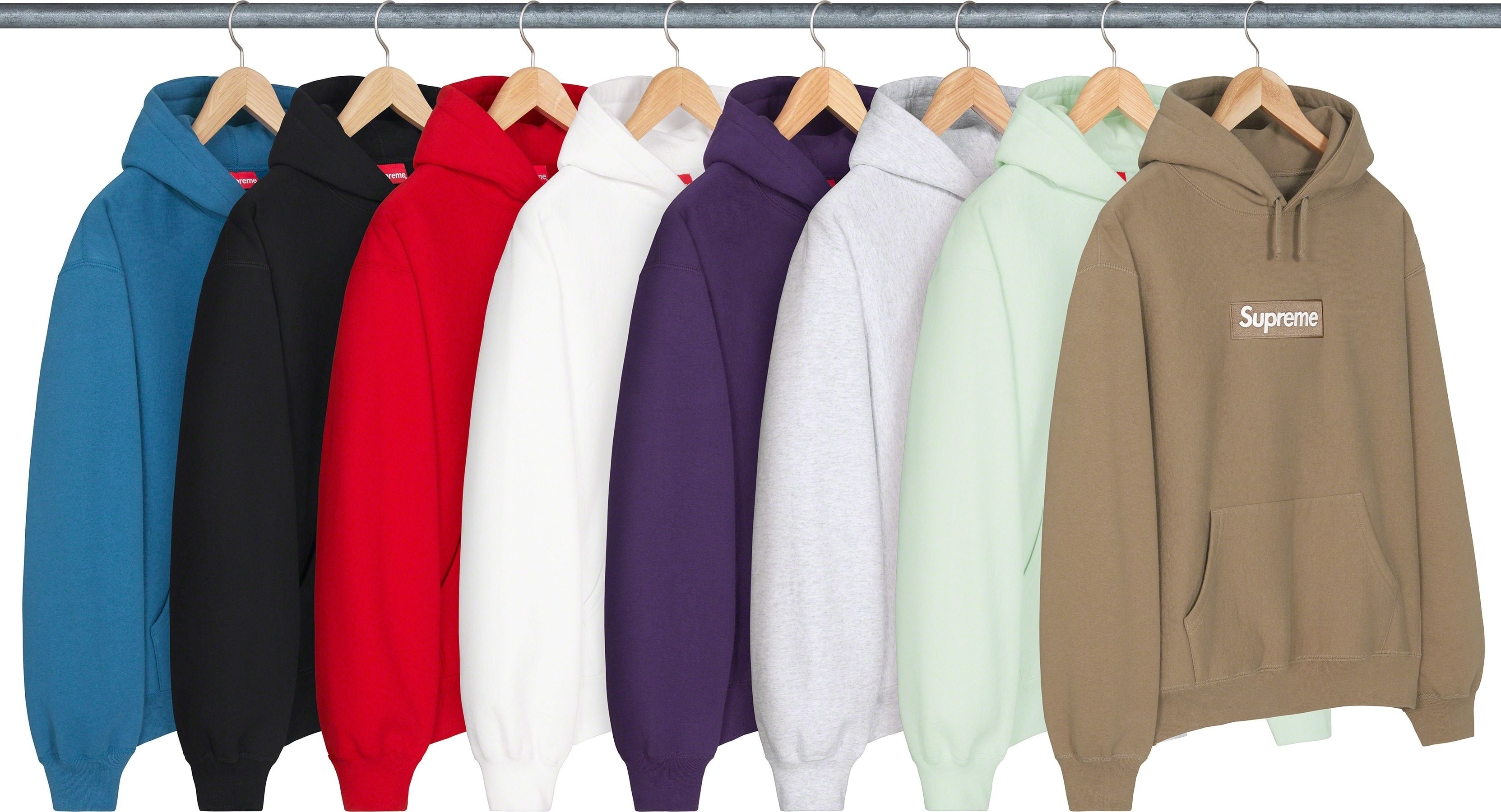 Box Logo Hooded Sweatshirt